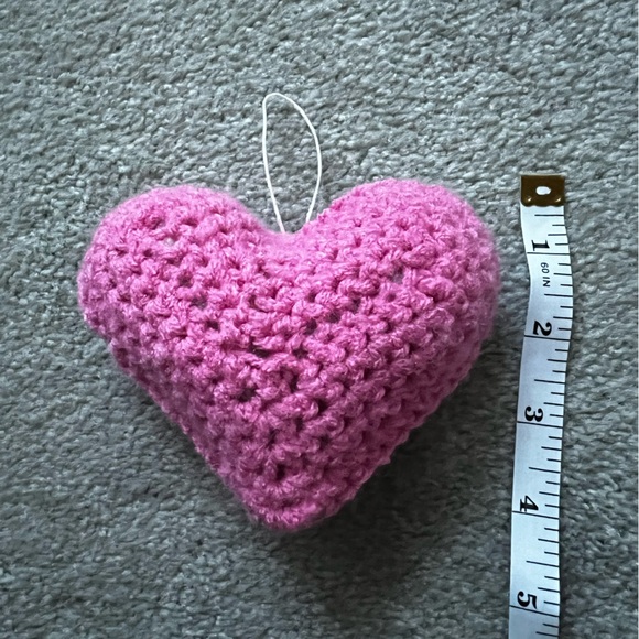 Hand Crocheted Heart Christmas Ornaments! - Picture 7 of 10